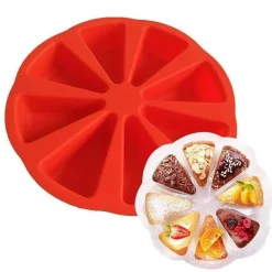The Decor Haven Küche & Esszimmer-Silikon-Mehrfach-Kuchenform – Vielseitige Backform