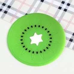 The Decor Haven Küche & Esszimmer-Silikon-Obstuntersetzer - 5er-Set Getränkeuntersetzer