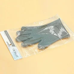 Tom Küche & Esszimmer-Silikon-Ofenhandschuhe – hitzebeständiger Grill-Backgriff