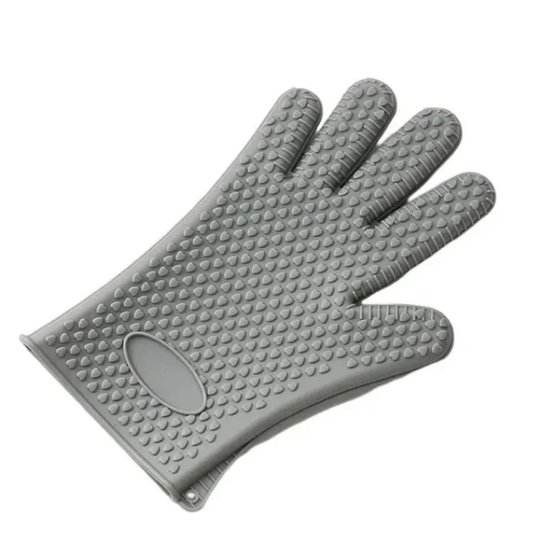 Tom Küche & Esszimmer-Silikon-Ofenhandschuhe – hitzebeständiger Grill-Backgriff