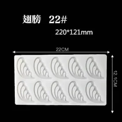 Tom Küche & Esszimmer-Silikon-Schokoladenform für kreative Kuchendekorationen – verschiedene lustige Formen