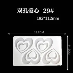 Tom Küche & Esszimmer-Silikon-Schokoladenform für kreative Kuchendekorationen – verschiedene lustige Formen