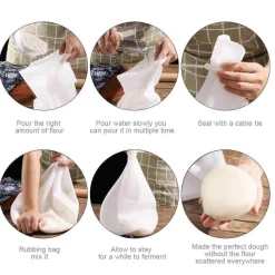 Deco Küche & Esszimmer-Silikon-Teigmixbeutel - Backmixerbeutel