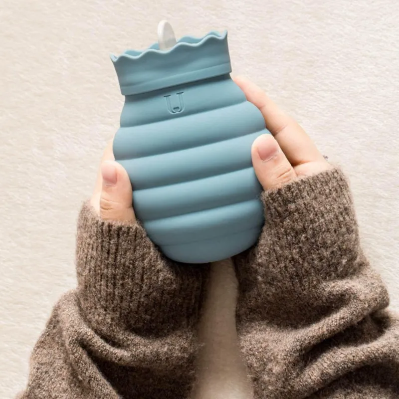 The Relaxation Nook Gesundheits-Gadgets|Gesundheits- Und Entspannungstools-Silikon-Wasserflaschentasche für die Mikrowelle – hitzebeständiger Getränkebehälter