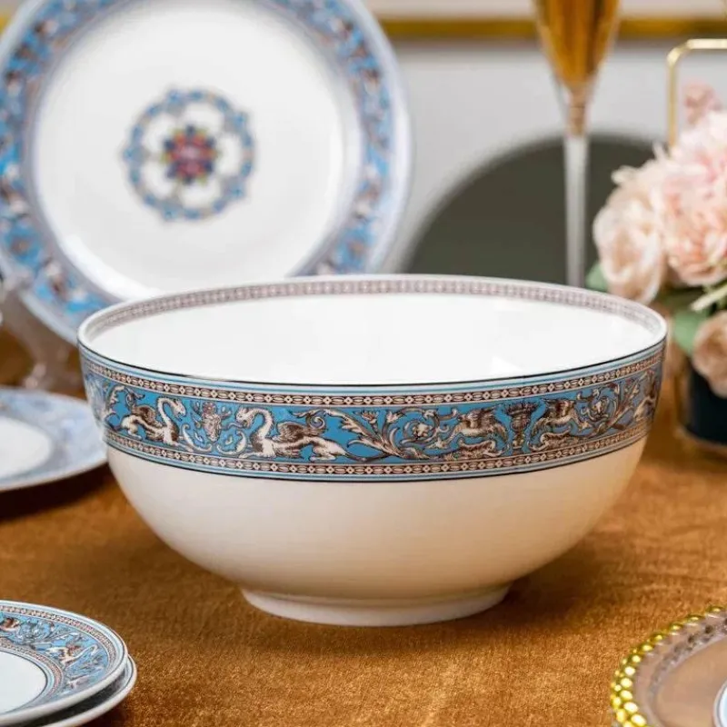 Elegance at the Table Küche & Esszimmer-Silk Road Kaffee- und Teeservice – Elegantes Teegeschirr mit Tassen, Tellern und Essgeschirr