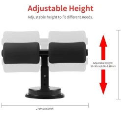 The Relaxation Nook Fitness-Gadgets|Gesundheits- Und Entspannungstools-Sit-Up-Fitness-Saugstange – Trainingstrainer-Tool