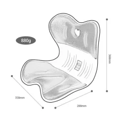 Comfort u0026 Style Autozubehör|Automobilindustrie-Sitzkissen aus Memory-Schaum – Komfort-Rückenstützpolster
