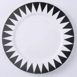 Plates u0026 More Küche & Esszimmer-Skandinavische Dessertteller aus Keramik – 8 Zoll Frühstücksuntertassen-Set