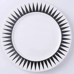 Plates u0026 More Küche & Esszimmer-Skandinavische Dessertteller aus Keramik – 8 Zoll Frühstücksuntertassen-Set