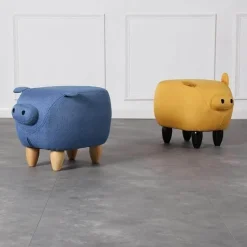 Comfort u0026 Style Wohndeko-Skandinavischer Fußhocker – Schlichter kleiner Fußhocker