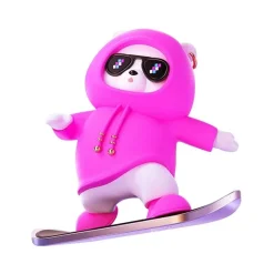 Wild u0026 Free Gear Autozubehör|Automobilindustrie-Skateboard-Bär-Dekor – süßes Geschenk für Skateboard-Liebhaber