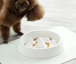 Furendo Haustierzubehör|Reinigungswerkzeuge Für Haustiere-Slow Feeder Hundenapf – Anti-Schling-Napf für gesunde Ernährung