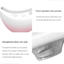 The Relaxation Nook Massageprodukte|Gesundheits-Gadgets-Smart Eye Massager – Feuchtigkeitsspendendes Entspannungsgerät zur Stresslinderung