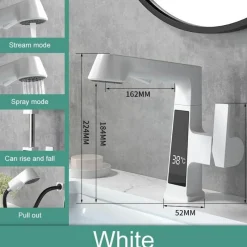 The Blissful Bath Badezimmer-Smart Faucet - Temperature Display Kitchen Tap