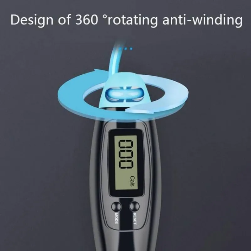 The Relaxation Nook Fitness-Gadgets|Gesundheits-Gadgets-Smart Jump Rope – Fitness-Springseil mit automatischem Zähler