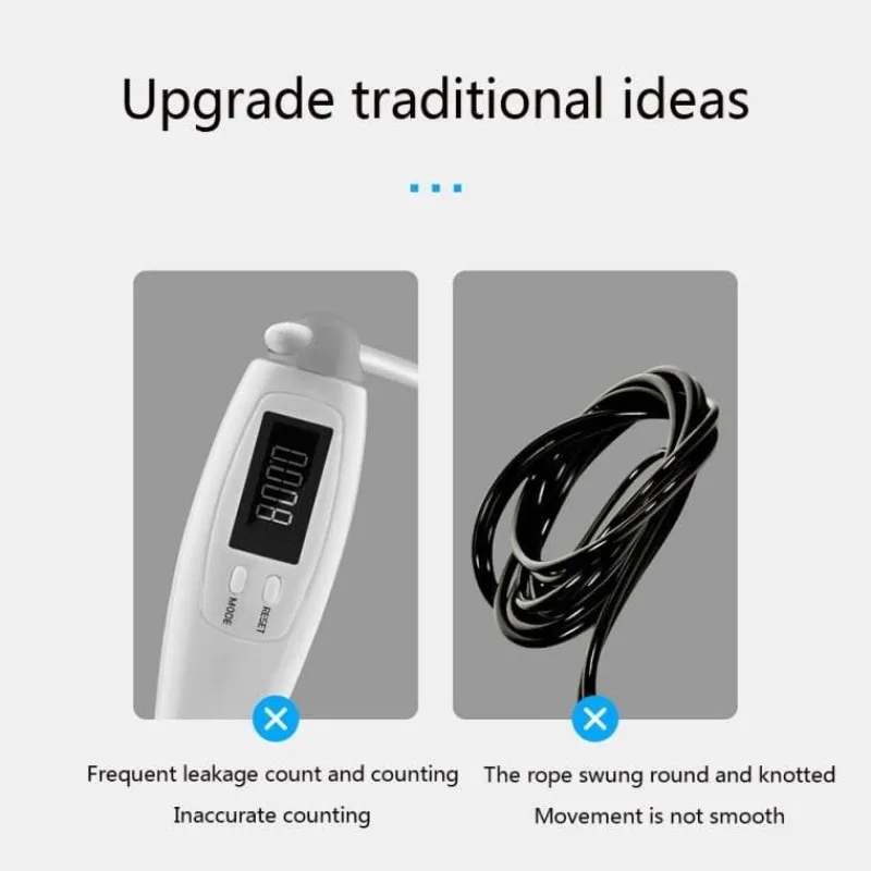 The Relaxation Nook Fitness-Gadgets|Gesundheits-Gadgets-Smart Jump Rope – Fitness-Springseil mit automatischem Zähler