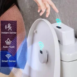 The Blissful Bath Badezimmer-Smart Toilet Auto Flush Sensor - Intelligent Bathroom Upgrade