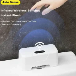 The Blissful Bath Badezimmer-Smart Toilet Auto Flush Sensor - Intelligent Bathroom Upgrade