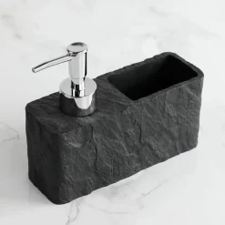 Serene Splash Badezimmer-Soap and Scrub Holder - Kitchen and Bathroom Organizer