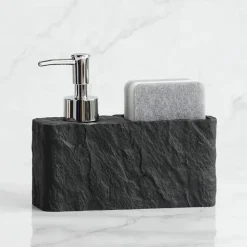 Serene Splash Badezimmer-Soap and Scrub Holder - Kitchen and Bathroom Organizer