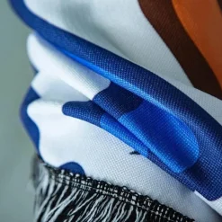 The Blanket Nook Bettzeug-Sofabezug-Set mit nordischem Zebra-Print – minimalistische Kissendecke