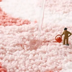 Aqua Essence Badezimmer-Soft Absorbent Bath Mat - Meadow Tufted Bathroom Rug