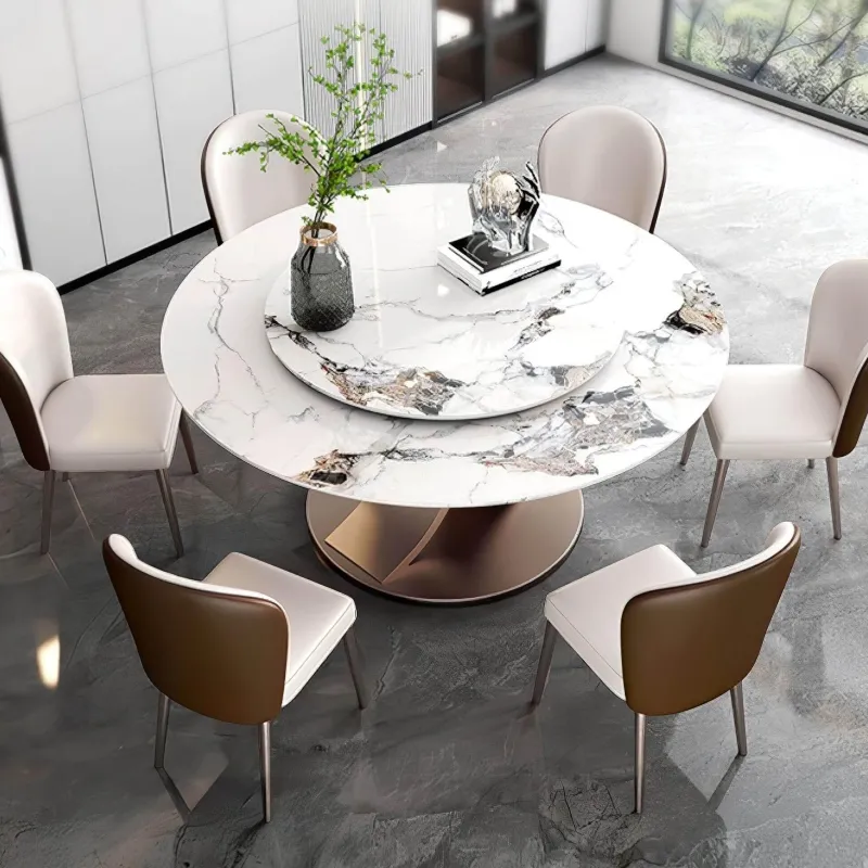 The Lounge Loft Möbel-Solange Slate Esstisch - Moderne Esszimmermöbel