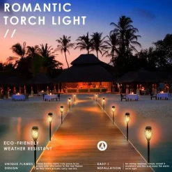 Nomad Gear Camping Im Freien|Outdoor-Artikel-Solar Flame LED-Lampe – Umweltfreundliche Außenbeleuchtung