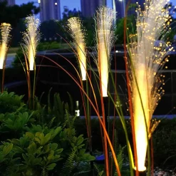 Nomad Gear Camping Im Freien|Outdoor-Artikel-Solar Gartenleuchten - Wasserdichte dekorative Schilflichter