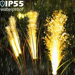 Nomad Gear Camping Im Freien|Outdoor-Artikel-Solar Gartenleuchten - Wasserdichte dekorative Schilflichter