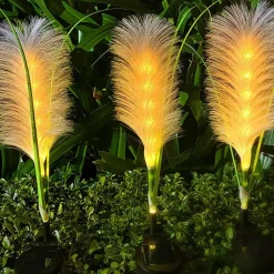 Nomad Gear Camping Im Freien|Outdoor-Artikel-Solar Gartenleuchten - Wasserdichte dekorative Schilflichter