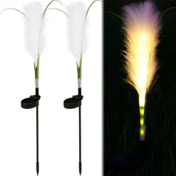 Nomad Gear Camping Im Freien|Outdoor-Artikel-Solar Gartenleuchten - Wasserdichte dekorative Schilflichter