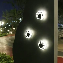 Nomad Gear Camping Im Freien|Outdoor & Garten-Solar Katzenpfoten Außenlampe - Dekoratives Solarlicht