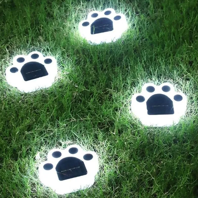 Nomad Gear Camping Im Freien|Outdoor & Garten-Solar Katzenpfoten Außenlampe - Dekoratives Solarlicht
