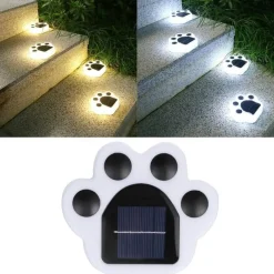 Nomad Gear Camping Im Freien|Outdoor & Garten-Solar Katzenpfoten Außenlampe - Dekoratives Solarlicht