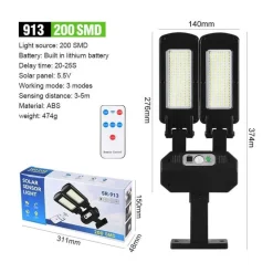 Adventure Basecamp Camping Im Freien|Outdoor & Garten-Solar-Bewegungsmelderlampe – Wasserdichtes, intelligentes, solarbetriebenes Licht