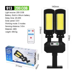 Adventure Basecamp Camping Im Freien|Outdoor & Garten-Solar-Bewegungsmelderlampe – Wasserdichtes, intelligentes, solarbetriebenes Licht