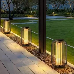 Comfort u0026 Style Möbel|Outdoor & Garten-Solarlaterne Vogelkäfig – Dekorative Außenbeleuchtung