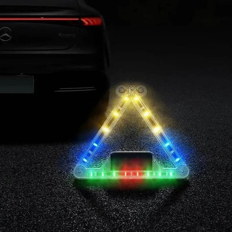 Wild u0026 Free Gear Autozubehör|Automobilindustrie-Solar-LED-Blitzlicht - Notfall-Warnlampe