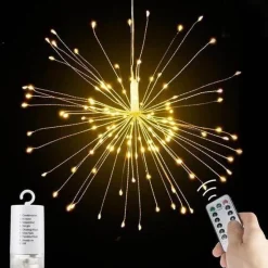 Comfort u0026 Style Beleuchtung-Solar-LED-Starburst-Partylichter – dekorative Außenbeleuchtung