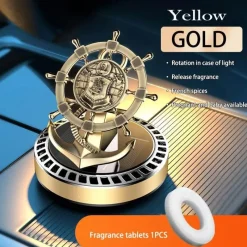 Wild u0026 Free Gear Autozubehör|Automobilindustrie-Solar-Windmühlen-Lufterfrischer – Umweltfreundliches Auto-Aroma