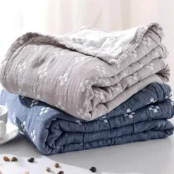 Wrap u0026 Relax Bettzeug-Sommerdecke aus Baumwolle: Weiche und luftige Tagesdecke für Einzel-/Doppelbetten