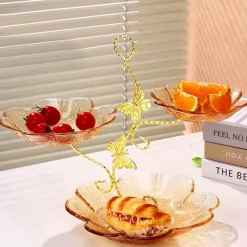 Elegance at the Table Küche & Esszimmer-Sonnenblumen-Tortenständer – Strukturiertes Dessertdisplay für Feiern