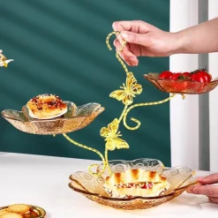 Elegance at the Table Küche & Esszimmer-Sonnenblumen-Tortenständer – Strukturiertes Dessertdisplay für Feiern