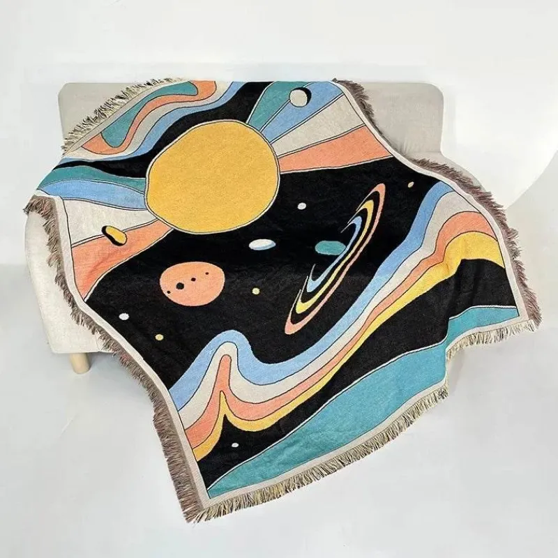 The Blanket Nook Bettzeug-Sonnenblumen-Wandteppichdecke – Dekorativer Überwurf für die Heimdekoration