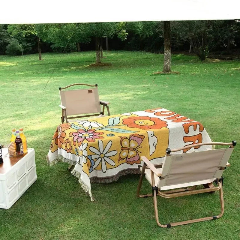 The Blanket Nook Bettzeug-Sonnenblumen-Wandteppichdecke – Dekorativer Überwurf für die Heimdekoration