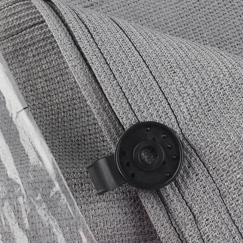 The Decor Haven Camping Im Freien|Outdoor-Artikel-Sonnenschutz-Klemmclip – Befestigung des Netzes für Autofenster