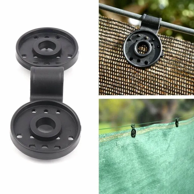 The Decor Haven Camping Im Freien|Outdoor-Artikel-Sonnenschutz-Klemmclip – Befestigung des Netzes für Autofenster