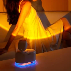Comfort u0026 Style Gadgets Für Zuhause-Sonnenuntergang-Luftbefeuchterlampe – Projektor-Nachtlicht