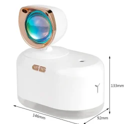 Comfort u0026 Style Gadgets Für Zuhause-Sonnenuntergang-Luftbefeuchterlampe – Projektor-Nachtlicht